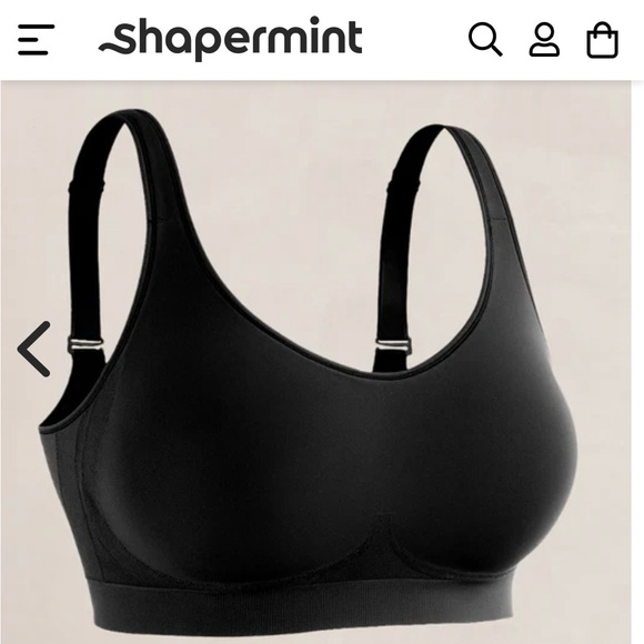 Shapermint Other - NEW Year New Bra Shapermint Essentials Black Wireless removed only for photo